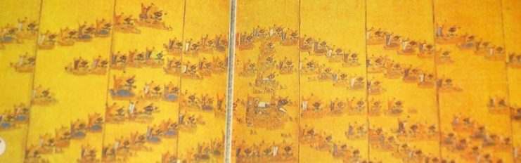 Yi Sun-sin’s crane wing formation, famously used at the Battle of Hansando