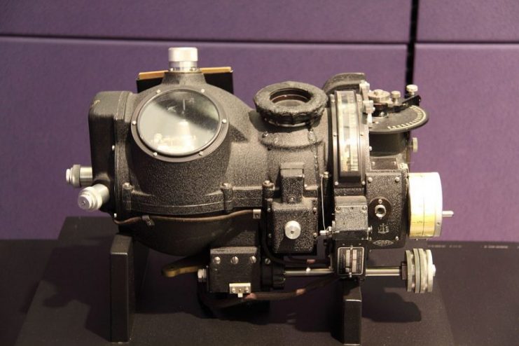The Norden bombsight at the Computer History Museum in Mountain View, California. Photo: Allan J. Cronin / CC BY-SA 3.0