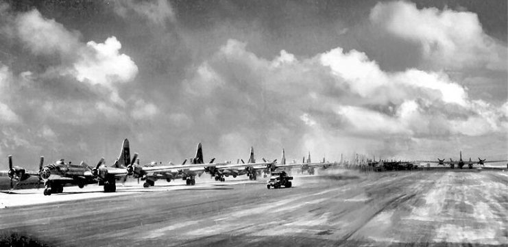 39th BG B-29s at North Field Guam – Summer 1945