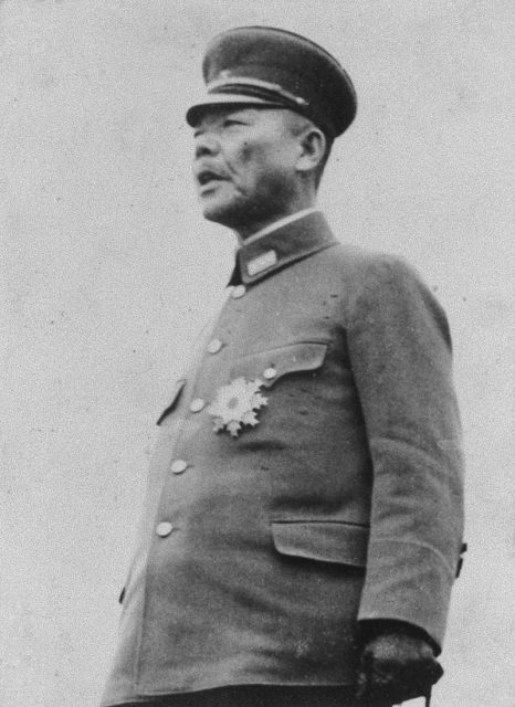 Kuniaki Koiso, Japanese Governor-General of Korea, implemented a draft of Koreans for wartime labor.
