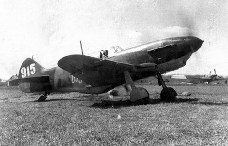 A series 66 LaGG-3 before taking off