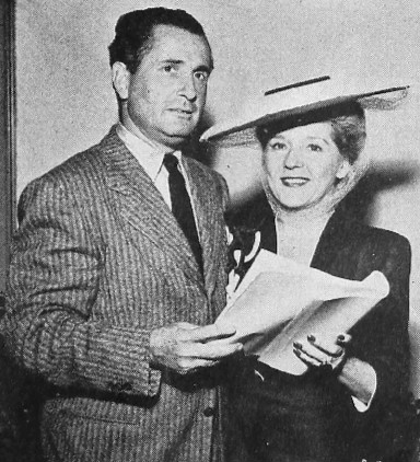 Arthur Lubin and Mary Pickford.1943