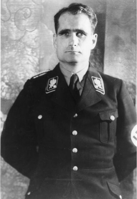 Rudolf Hess in 1933. Photo: Bundesarchiv, Bild 183-1987-0313-507 / CC-BY-SA 3.0