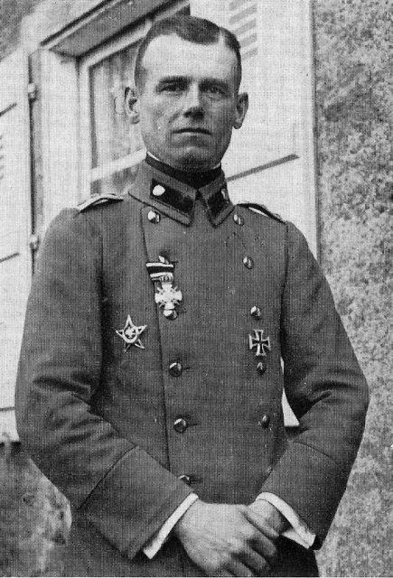 Captain Willy Rohr, Commander of Storm Battalion No. 5 (Rohr).
