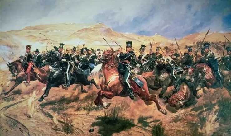 Charge of the Light Brigade by Richard Caton Woodville, Jr.