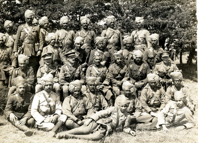 Officers of the Jodhpur Lancers