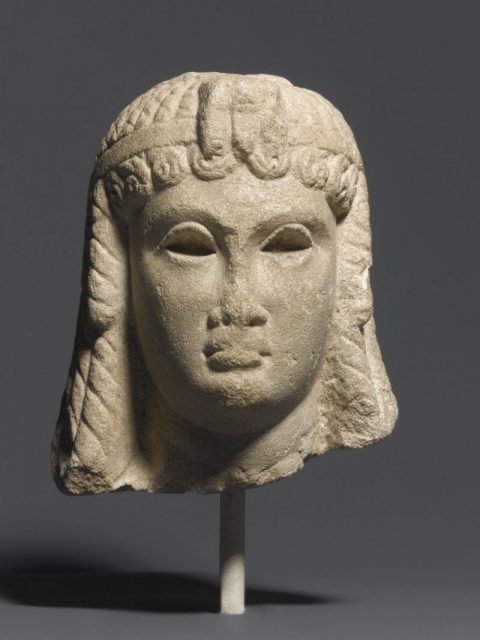 Egyptian portrait of a Ptolemaic queen, possibly Cleopatra, c. 51–30 BC