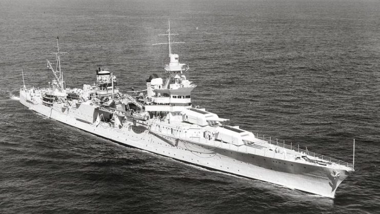 USS Indianapolis (CA-35), 27 September 1939