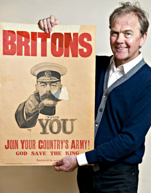 WWI Poster with Famous Lord Kitchener Quote Sold for a Whooping £30,000