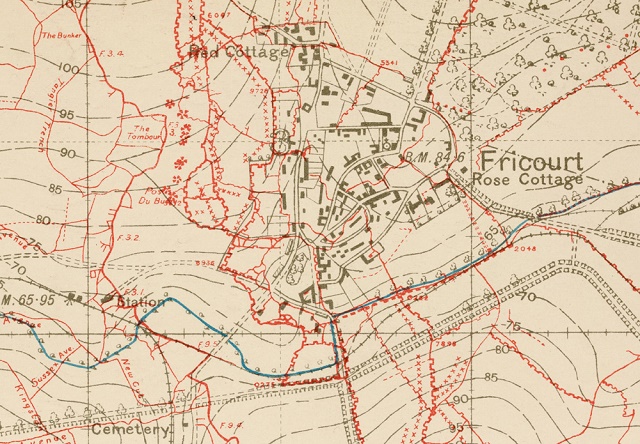 Trench Maps from WWI Digitized