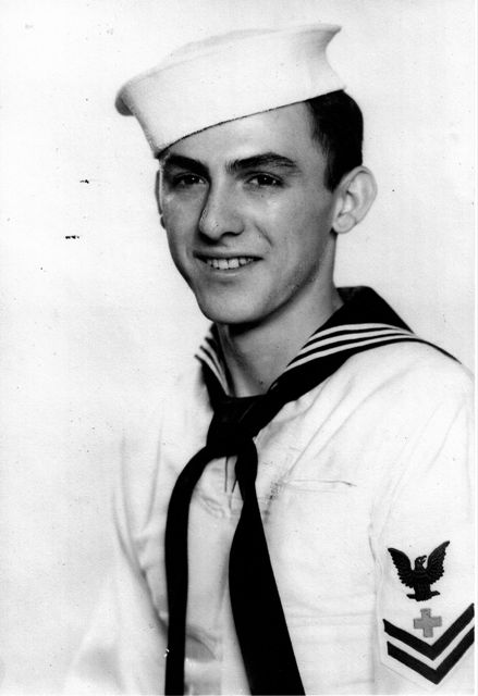 A 20-year-old Bill McAnany while home on leave in 1941. Courtesy of Bill McAnany