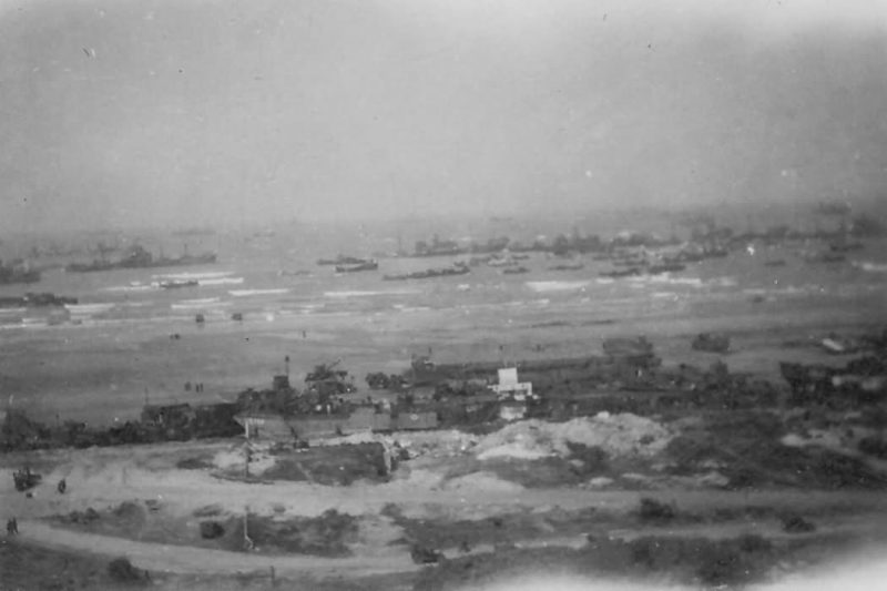 D-Day_Omaha_Beach_Ships_And_Equipment_June_1944_Normandy