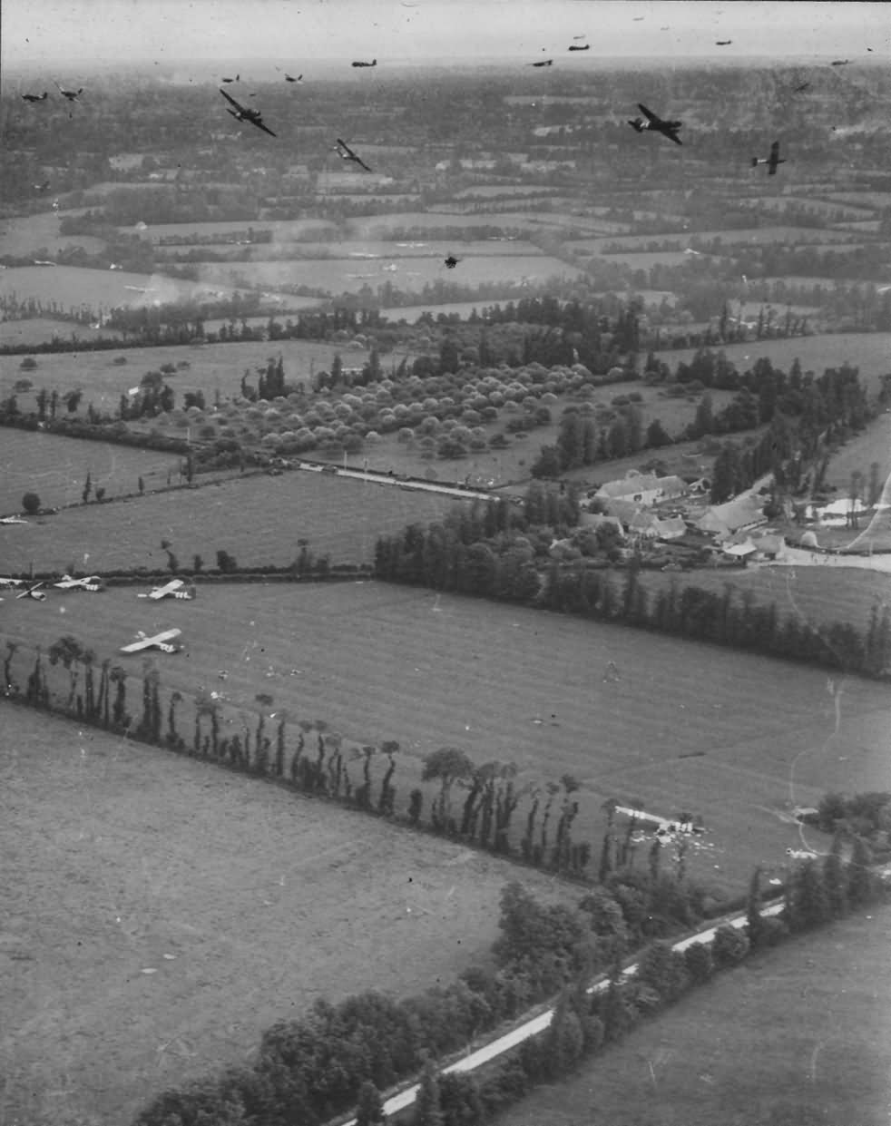 Gliders_Near_Cherbourg_France_D-Day_Normandy_6_June_1944