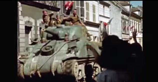 Unbelievable Son finds lost DDay colour footage in father's attic