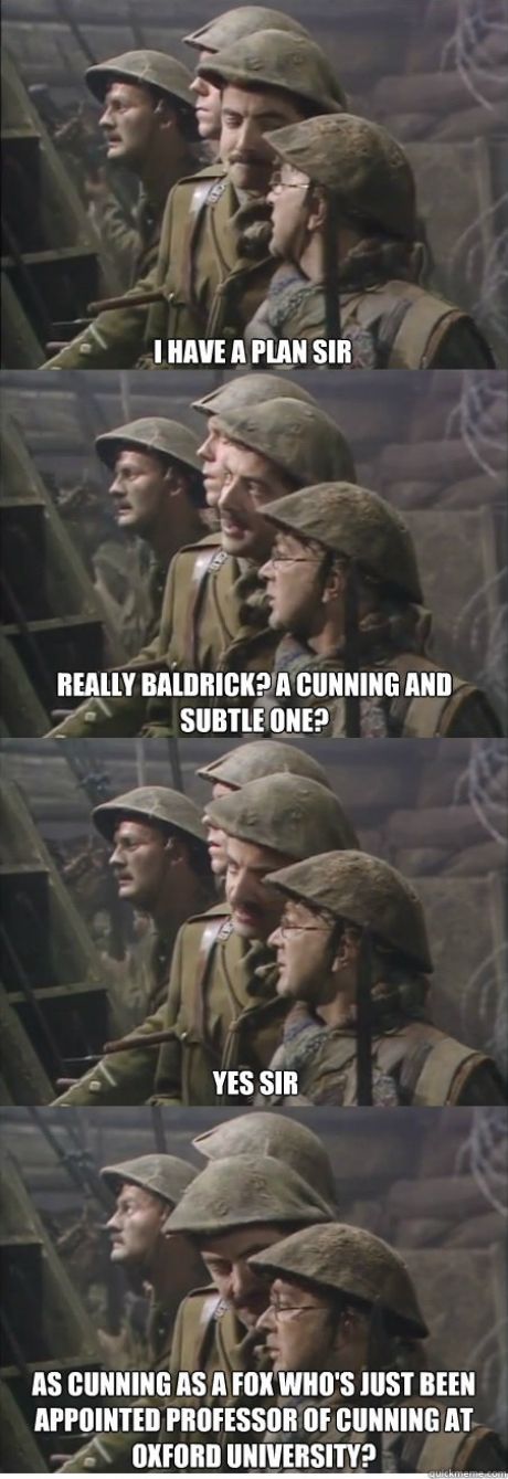 Blackadder Goes Forth - 13 Of The Best Quotes!