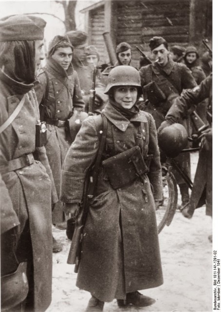 NEVER forget the child soldiers. Facts & sad images of their fight… (some images may be disturbing) Eastern_front_french_legion_fifteen_years_old_December_1941-454x640