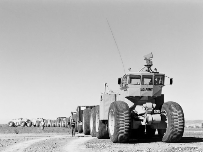 The Gigantic 180 Meter Long US Army Land Trains Of The 1950s