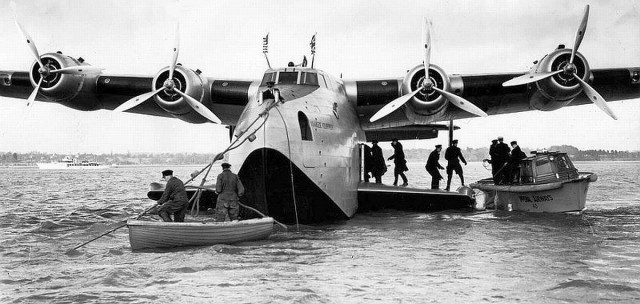 Boeing-314-Clipper-at-Sthampton