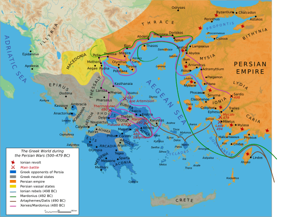 A good overview of the Greco-Persian Wars