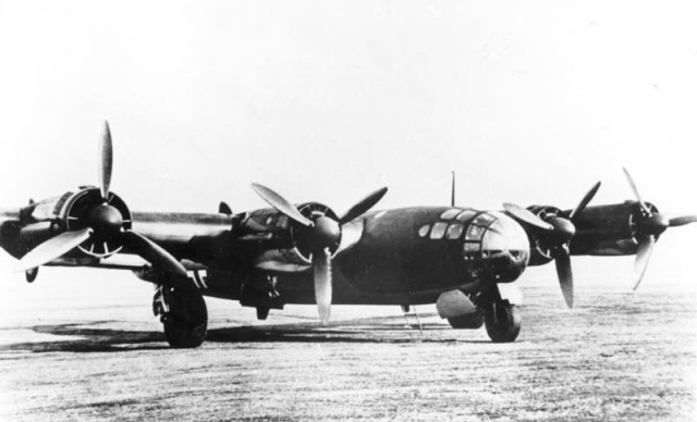 Me 264 V 1, Fernbomber, Aufklärer. Werkfoto Messerschmitt (MBB) 6/264