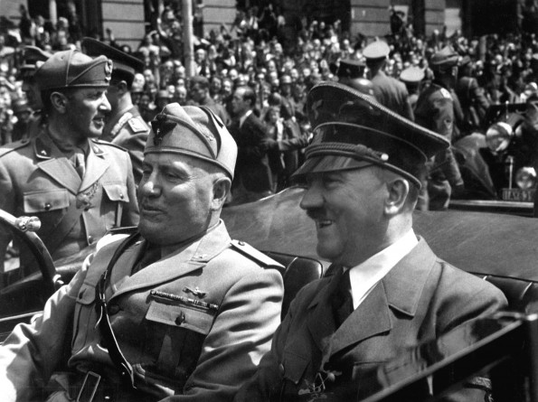 Hitler_and_Mussolini_June_1940-595x445 . <a href="https://en.wikipedia.org/wiki/File:Hitler_and_Mussolini_June_1940.jpg">[via]</a>