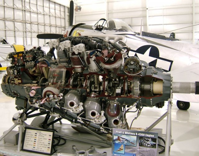 Pratt-Whitrney-R-4630-radial-28-cyl.piston-prop