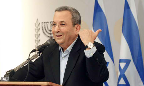 Former Israeli Prime Minister Ehud Barak