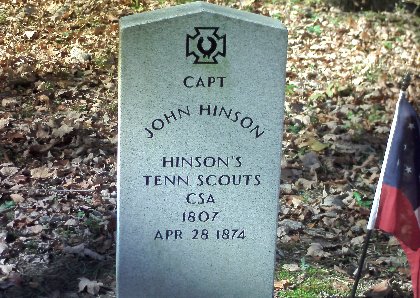 Jack's tombstone at Cane Creek Cemetery