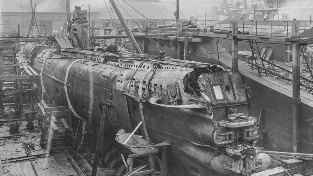 German First World War U Boat U 110 German First World War U Boat U 110