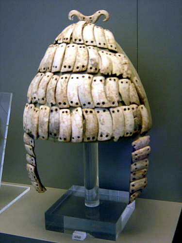 one of the most common helmets of the era, the boar tusk helmet, is not seen in the film, even though it looks pretty cool.