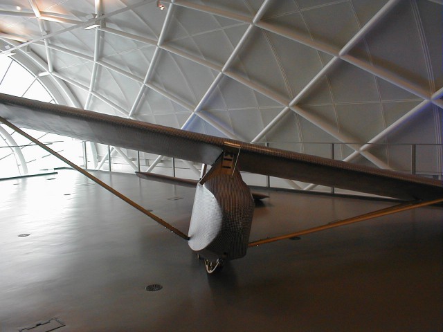 A replica of the Colditz Glider as seen at the Imperial War Museum in London. (Wikipedia)