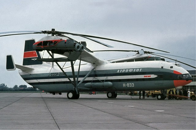 Aeroflot_Mil_V-12_(Mi-12)_Groningen_Airport