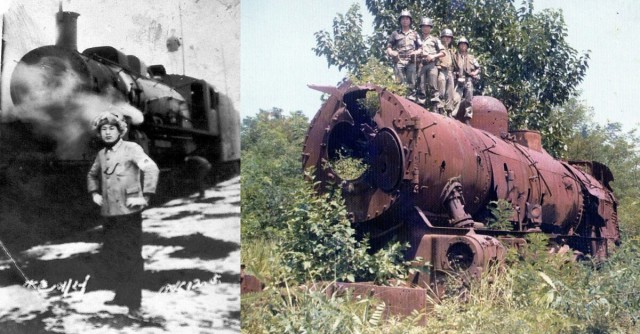 Rusting DMZ Steam Train Riddled With Bullets Is Symbol Of Korean War