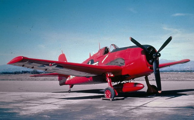 An F6F-5K drone aircraft 