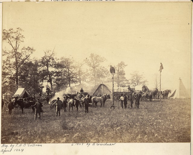 irginia, Brandy Station, Telegraph Construction Corps of the Army of the Potomac