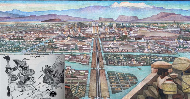 Tenochtitlan Sa Fungerade Stadskarnan Varldenshistoriase Images