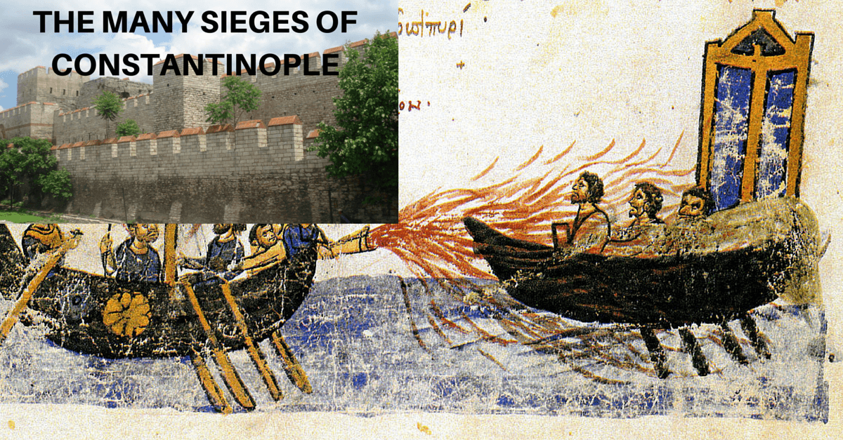 The Many Sieges of Constantinople Before The Ottoman's Conquests