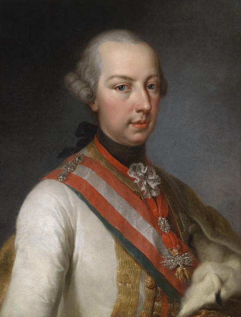 Joseph II as painted by Joseph Hickel
