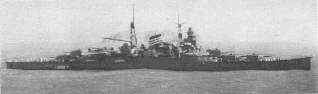 https://en.wikipedia.org/wiki/Japanese_cruiser_Suzuya_(1934) The Suzuya Heavy Cruiser