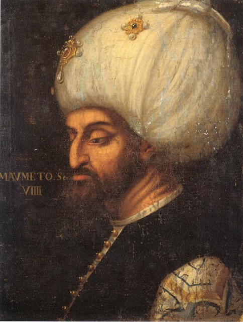 Sultan Mehmet the Second by Paolo Veronese (Wikipedia)