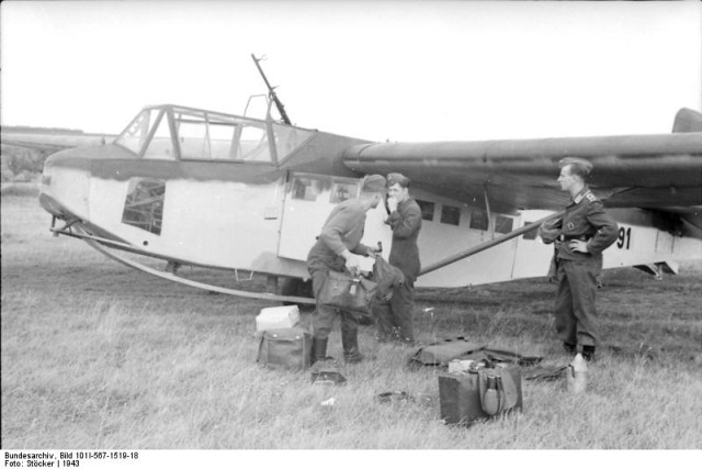 Glider used in the Operation Knight's Leap