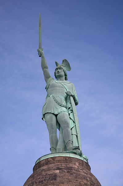 Arminius has long since been a figure representing German unity and loyalty.