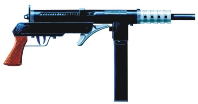 Blyskawica submachine gun