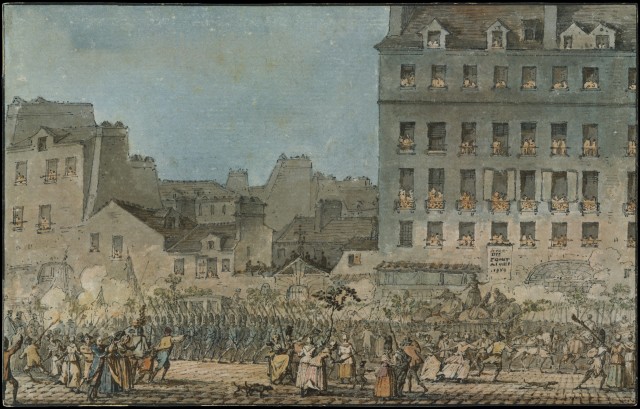 Louis the Sixteenth brought back to Paris by the Women's March