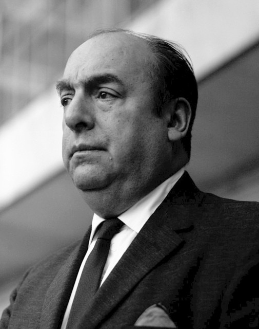 Pablo Neruda in 1963.
