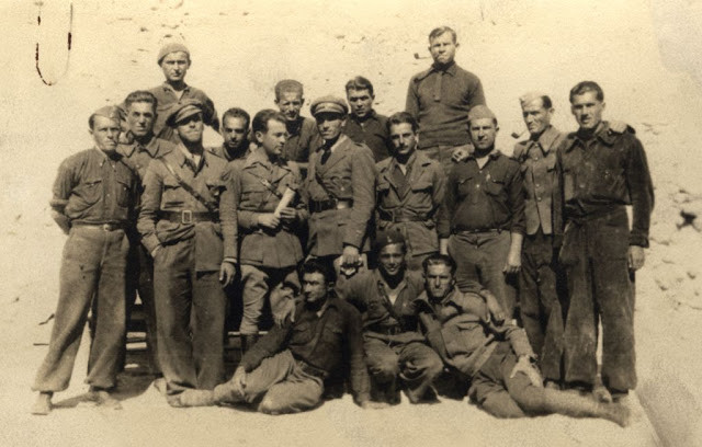 Jugoslav fighters in Spain