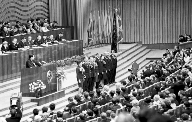 Alexei Maresyev on his parliamentary duty, 1968. Photo credit: RIA Novosti archive, image #706650 