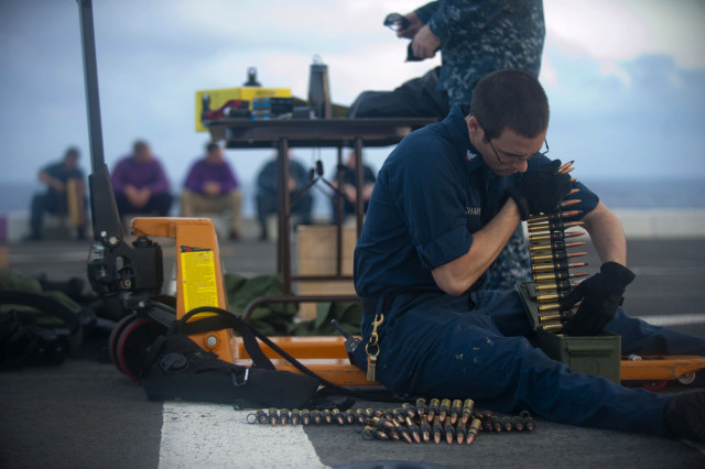 Assembling a .50 Caliber