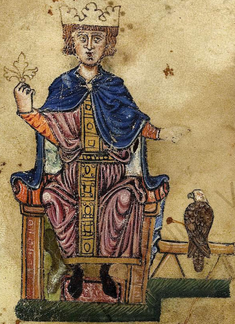 L'Empereur du Saint-Empire Romain germanique Frédéric II