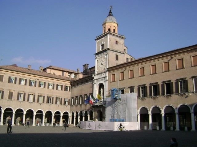 Der Palazzo Comunale in Modena